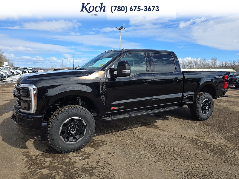 NEW 2026 Ford F-350 Super Duty Platinum - Agate Black Exterior / BLACK LEATHER Interior - $132,554 - Stock #A26127 - VIN 1FT8W3BM7TEE05945 - Photo 5