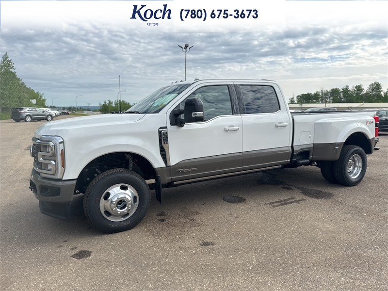 NEW 2026 Ford F-350 Super Duty King Ranch - Star White Tri-coat Metallic Exterior / JAVA LEATHER Interior - $124,339 - Stock #A26200 - VIN 1FT8W3DTXTEE46591 - Photo 5