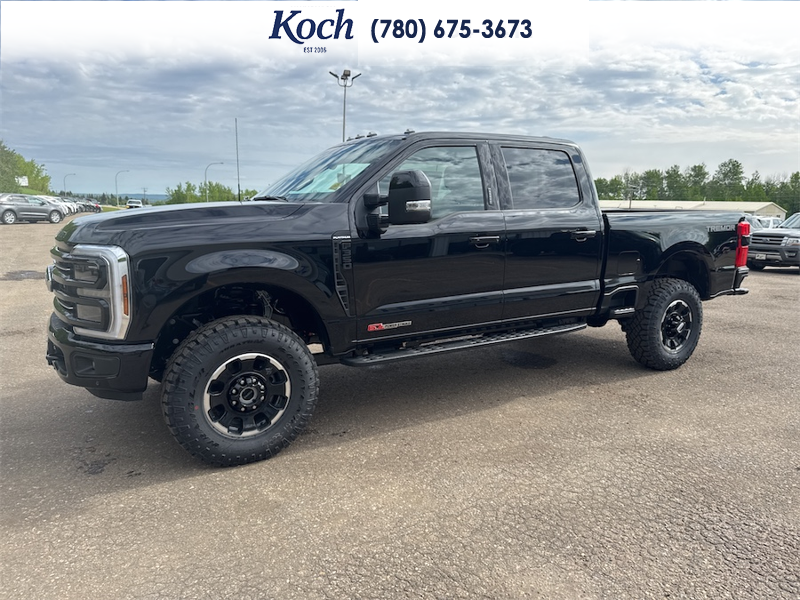 NEW 2026 Ford F-350 Super Duty Platinum - Agate Black Exterior / BLACK LEATHER Interior - $121,238 - Stock #A26127 - VIN 1FT8W3BM7TEE05945 - Photo 5