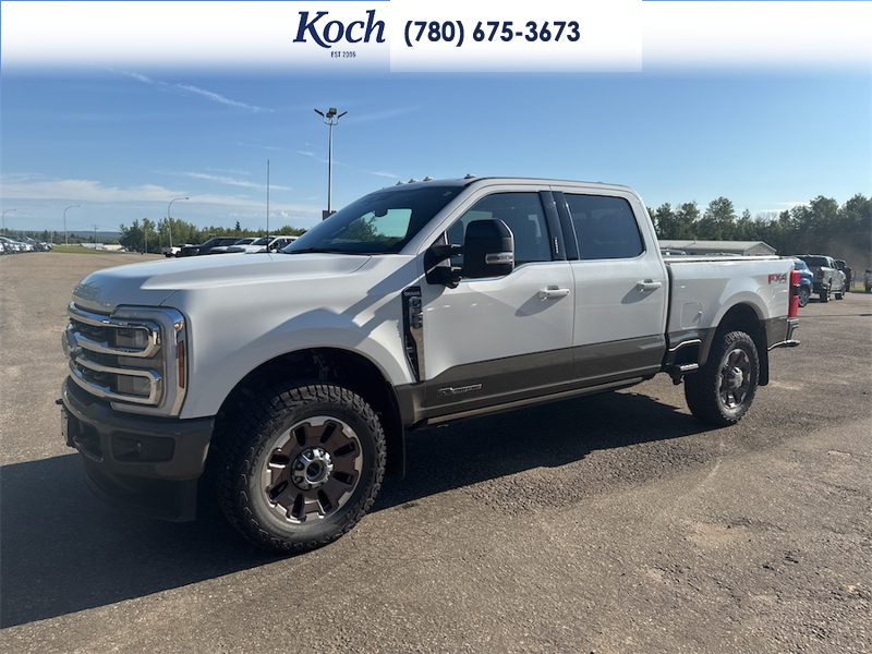 NEW 2026 Ford F-350 Super Duty King Ranch - Star White/marsh Grey Accent Exterior / JAVA LEATHER Interior - $110,005 - Stock #A26018 - VIN 1FT8W3BT8TED18353 - Photo 5