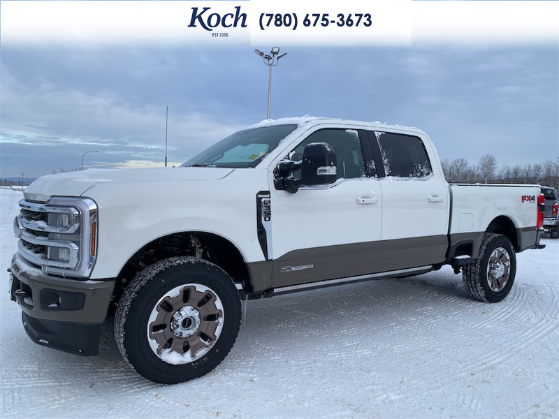 NEW 2026 Ford F-350 Super Duty King Ranch - Star White/marsh Grey Accent Exterior / JAVA LEATHER Interior - $120,768 - Stock #A26018 - VIN 1FT8W3BT8TED18353 - Photo 6