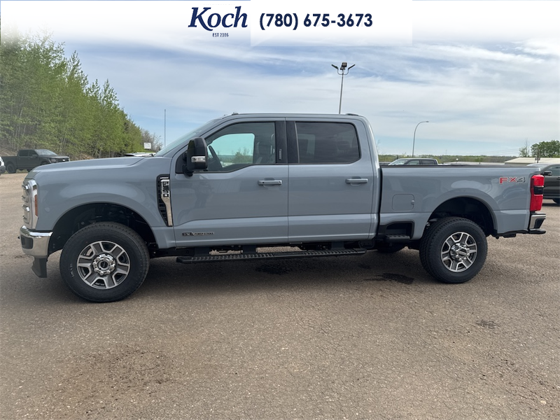 NEW 2026 Ford F-350 Super Duty Lariat - Glacier Gray Exterior / BLACK LEATHER Interior - $110,398 - Stock #A26106 - VIN 1FT8W3BT1TED89765 - Photo 6