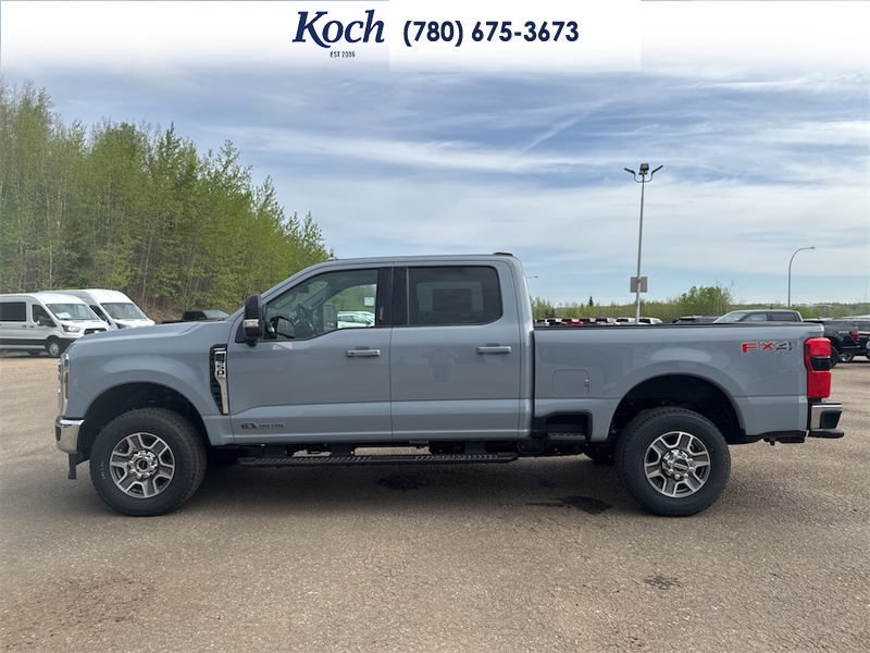 NEW 2026 Ford F-350 Super Duty Lariat - Glacier Gray Exterior / BLACK LEATHER Interior - $110,398 - Stock #A26106 - VIN 1FT8W3BT1TED89765 - Photo 7