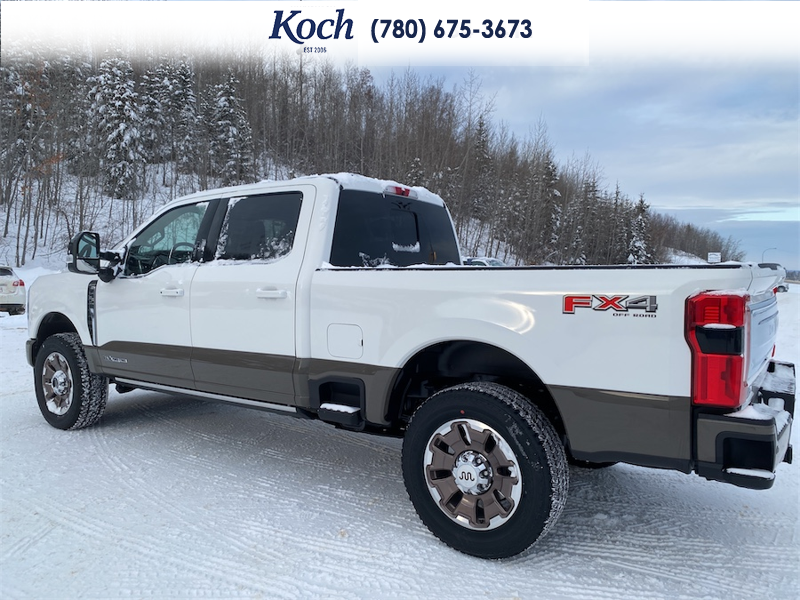 NEW 2026 Ford F-350 Super Duty King Ranch - Star White/marsh Grey Accent Exterior / JAVA LEATHER Interior - $120,768 - Stock #A26018 - VIN 1FT8W3BT8TED18353 - Photo 8