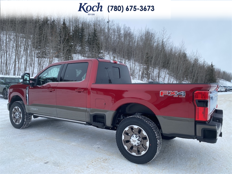 NEW 2026 Ford F-350 Super Duty King Ranch - Ruby Red Tri-coat Metallic Exterior / JAVA LEATHER Interior - $122,918 - Stock #A26105 - VIN 1FT8W3BT1TED89734 - Photo 8