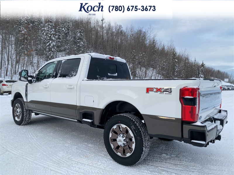 NEW 2026 Ford F-350 Super Duty King Ranch - Star White/marsh Grey Accent Exterior / JAVA LEATHER Interior - $120,768 - Stock #A26018 - VIN 1FT8W3BT8TED18353 - Photo 9