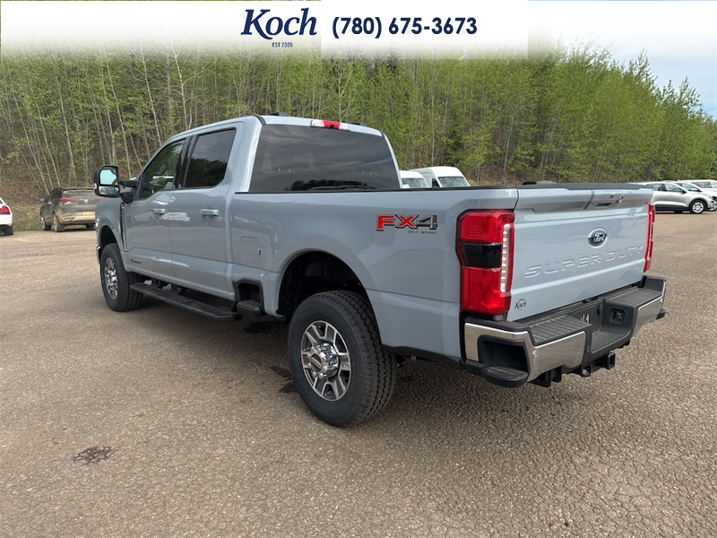 NEW 2026 Ford F-350 Super Duty Lariat - Glacier Gray Exterior / BLACK LEATHER Interior - $110,398 - Stock #A26106 - VIN 1FT8W3BT1TED89765 - Photo 9