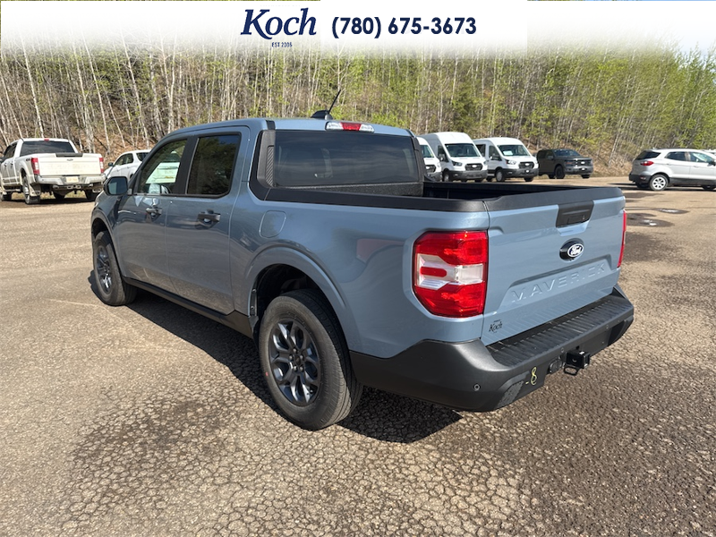 USED 2026 Ford Maverick XLT Certified Pre-Owned - Azure Grey Metallic Tri-coat Exterior / BLACK LEATHER Interior - $45,995 - Stock #A26101A - VIN 3FTTW8J37TRA10189 - Photo 10