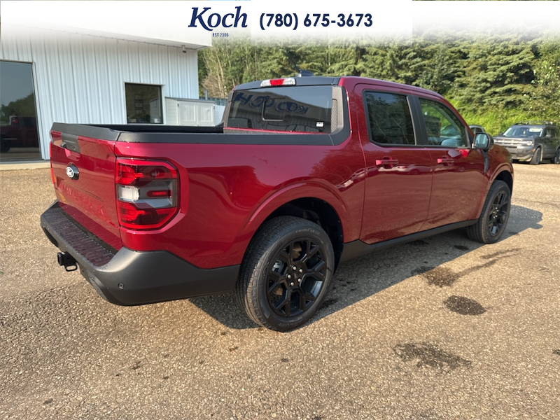 NEW 2026 Ford Maverick Lariat - Ruby Red Metallic Tinted Clearcoat Exterior / BLACK ONYX, ACTIVEX TRIMMED HEATED FRONT BUCKET SEATS Interior - $52,810 - Stock #A26245 - VIN 3FTTW8S3XTRA97763 - Photo 11