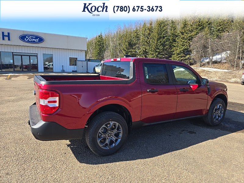 NEW 2026 Ford Maverick XLT - Ruby Red Tri-coat Metallic Exterior / BLACK LEATHER Interior - $45,640 - Stock #A26136 - VIN 3FTTW8JA1TRA71004 - Photo 12