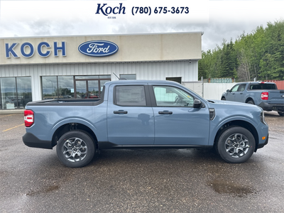 NEW 2026 Ford Maverick XLT - Azure Grey Metallic Tri-coat Exterior / BLACK CLOTH Interior - $48,990 - Stock #A26178 - VIN 3FTTW8J38TRA97178