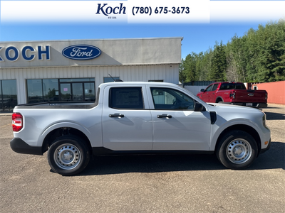 NEW 2026 Ford Maverick XL - Space White Metallic Exterior / BLACK ONYX/DARK SLATE, CLOTH FRONT BUCKET SEATS Interior - $40,990 - Stock #A26197 - VIN 3FTTW8BA6TRA97614