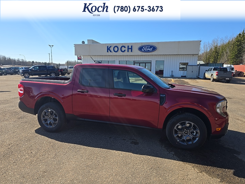 NEW 2026 Ford Maverick XLT - Ruby Red Tri-coat Metallic Exterior / BLACK LEATHER Interior - $45,640 - Stock #A26136 - VIN 3FTTW8JA1TRA71004 - Photo 14