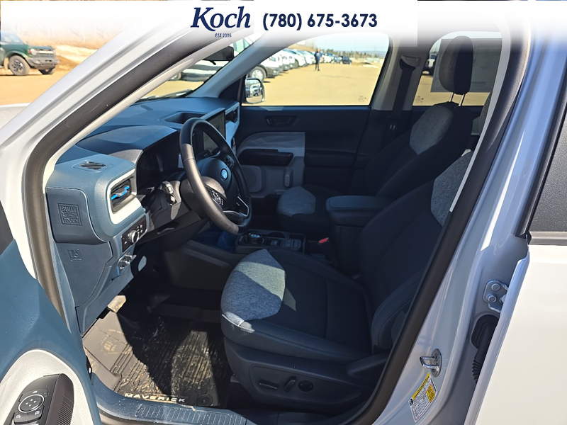 NEW 2026 Ford Maverick XLT - Crystal White Tricoat Exterior / BLACK LEATHER Interior - $45,040 - Stock #A26140 - VIN 3FTTW8JA7TRA71122 - Photo 17