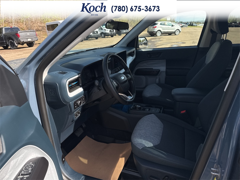 USED 2026 Ford Maverick XLT Certified Pre-Owned - Azure Grey Metallic Tri-coat Exterior / BLACK LEATHER Interior - $45,995 - Stock #A26101A - VIN 3FTTW8J37TRA10189 - Photo 18