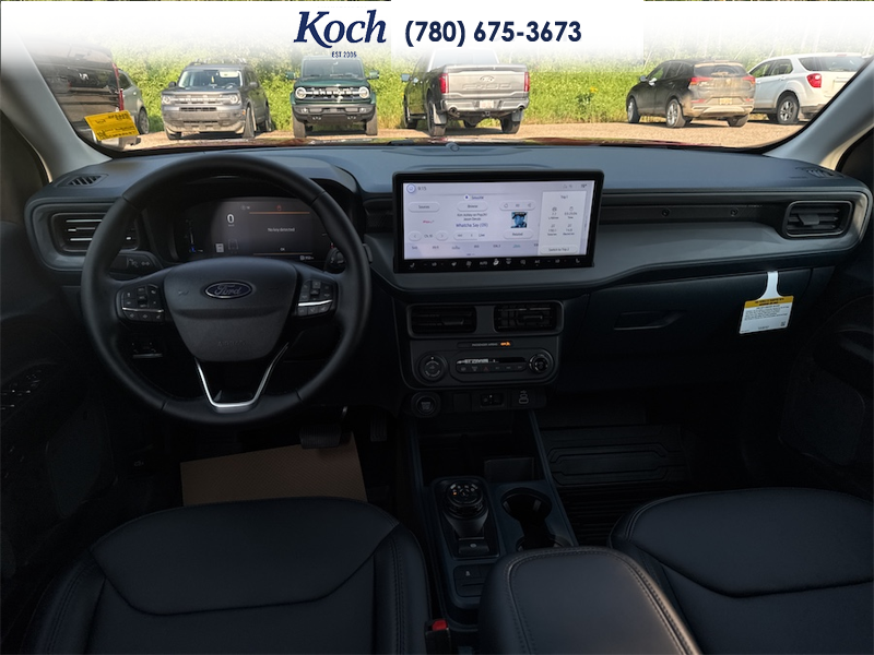NEW 2026 Ford Maverick Lariat - Ruby Red Metallic Tinted Clearcoat Exterior / BLACK ONYX, ACTIVEX TRIMMED HEATED FRONT BUCKET SEATS Interior - $52,810 - Stock #A26245 - VIN 3FTTW8S3XTRA97763 - Photo 19