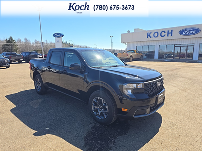 NEW 2026 Ford Maverick XLT - Shadow Black Exterior / BLACK LEATHER Interior - $47,590 - Stock #A26153 - VIN 3FTTW8J39TRA68868