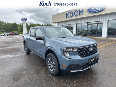 NEW 2026 Ford Maverick XLT - Azure Grey Metallic Tri-coat Exterior / BLACK CLOTH Interior - $48,990 - Stock #A26178 - VIN 3FTTW8J38TRA97178