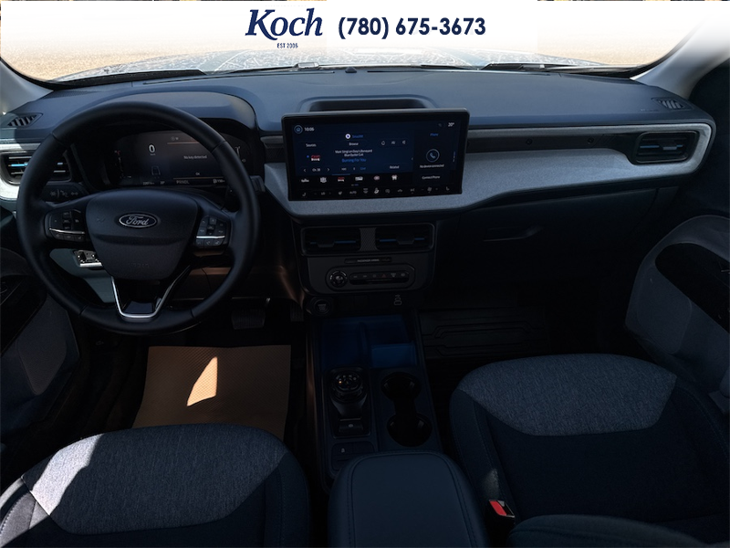 USED 2026 Ford Maverick XLT Certified Pre-Owned - Azure Grey Metallic Tri-coat Exterior / BLACK LEATHER Interior - $45,995 - Stock #A26101A - VIN 3FTTW8J37TRA10189 - Photo 20