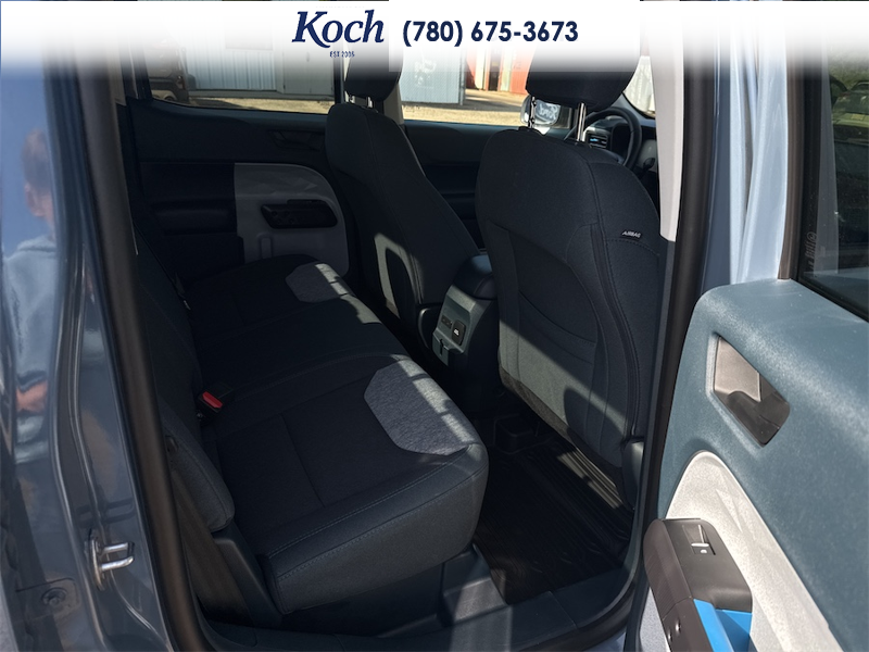 USED 2026 Ford Maverick XLT Certified Pre-Owned - Azure Grey Metallic Tri-coat Exterior / BLACK LEATHER Interior - $45,995 - Stock #A26101A - VIN 3FTTW8J37TRA10189 - Photo 21