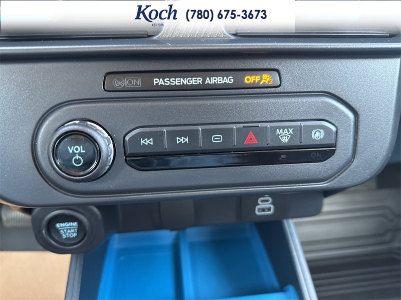 USED 2026 Ford Maverick XLT Certified Pre-Owned - Azure Grey Metallic Tri-coat Exterior / BLACK LEATHER Interior - $45,995 - Stock #A26101A - VIN 3FTTW8J37TRA10189 - Photo 25
