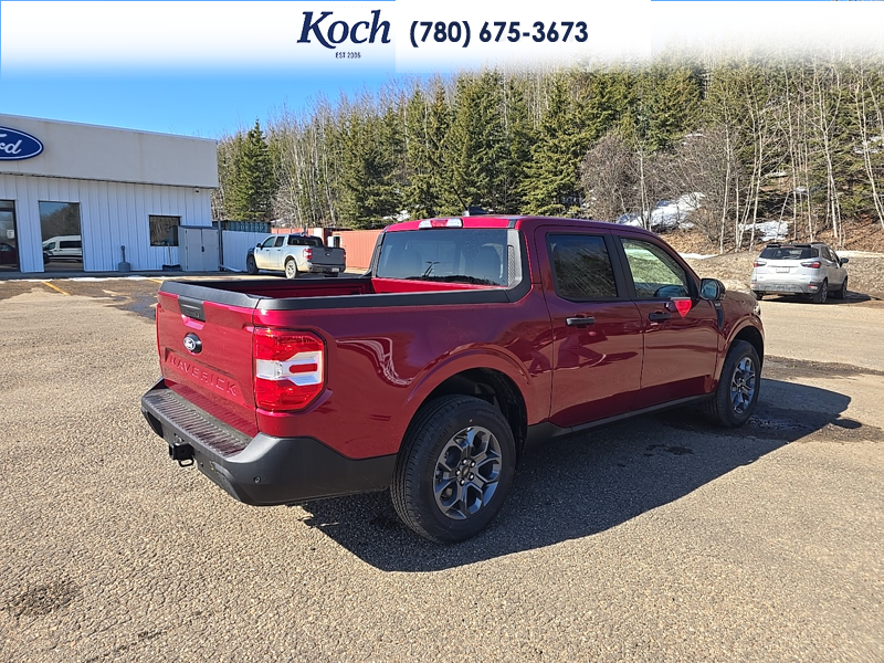 NEW 2026 Ford Maverick XLT - Ruby Red Tri-coat Metallic Exterior / BLACK LEATHER Interior - $45,640 - Stock #A26136 - VIN 3FTTW8JA1TRA71004 - Photo 2