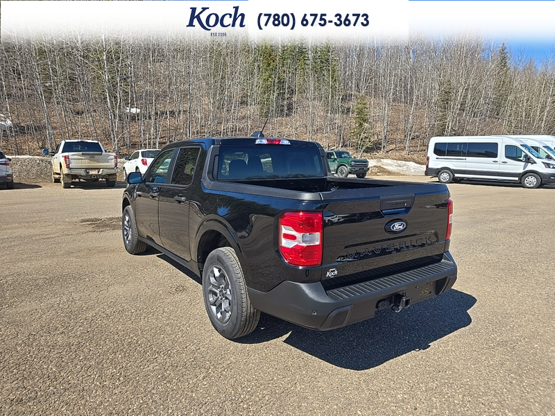 NEW 2026 Ford Maverick XLT - Shadow Black Exterior / BLACK LEATHER Interior - $47,590 - Stock #A26153 - VIN 3FTTW8J39TRA68868 - Photo 3