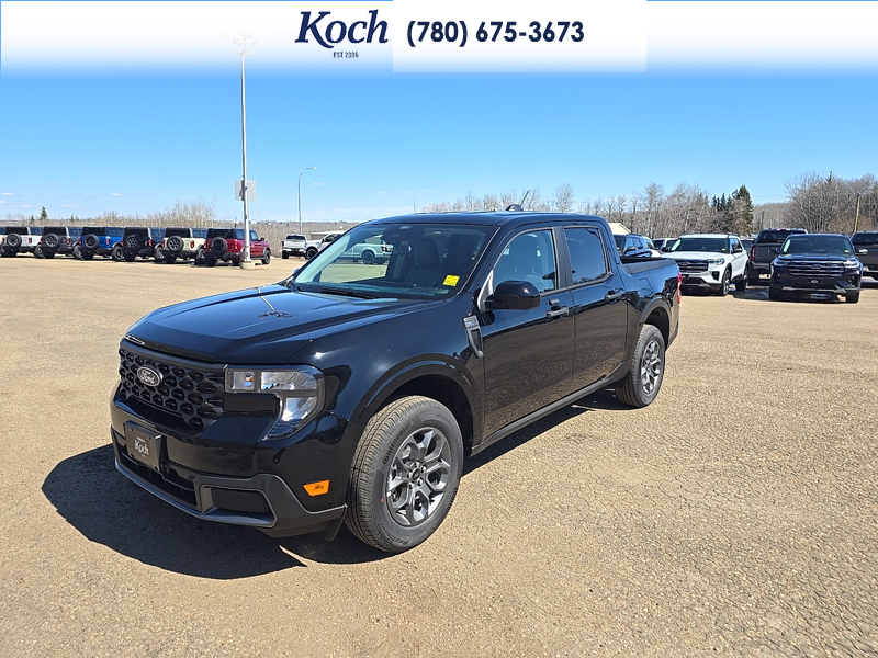 NEW 2026 Ford Maverick XLT - Shadow Black Exterior / BLACK LEATHER Interior - $47,590 - Stock #A26153 - VIN 3FTTW8J39TRA68868 - Photo 4