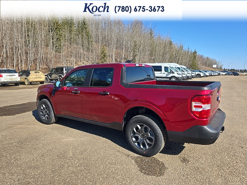 NEW 2026 Ford Maverick XLT - Ruby Red Tri-coat Metallic Exterior / BLACK LEATHER Interior - $45,640 - Stock #A26136 - VIN 3FTTW8JA1TRA71004 - Photo 9