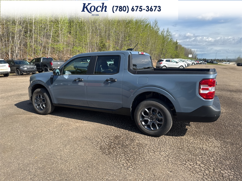 USED 2026 Ford Maverick XLT Certified Pre-Owned - Azure Grey Metallic Tri-coat Exterior / BLACK LEATHER Interior - $45,995 - Stock #A26101A - VIN 3FTTW8J37TRA10189 - Photo 9