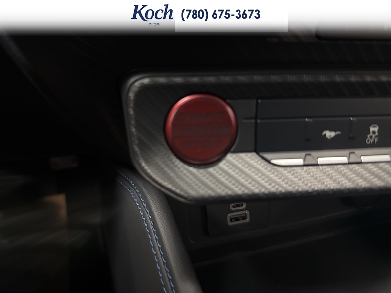 NEW 2026 Ford Mustang Dark Horse - Shadow Black Exterior / BLACK/BLUE, RECARO MICRO SUEDE/VINYL SPORT SEATS Interior - $90,005 - Stock #A26065 - VIN 1FA6P8R08T5501951 - Photo 21