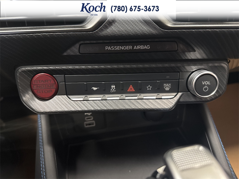 NEW 2026 Ford Mustang Dark Horse - Shadow Black Exterior / BLACK/BLUE, RECARO MICRO SUEDE/VINYL SPORT SEATS Interior - $90,005 - Stock #A26065 - VIN 1FA6P8R08T5501951 - Photo 22