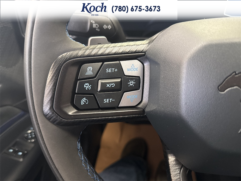 NEW 2026 Ford Mustang Dark Horse - Shadow Black Exterior / BLACK/BLUE, RECARO MICRO SUEDE/VINYL SPORT SEATS Interior - $90,005 - Stock #A26065 - VIN 1FA6P8R08T5501951 - Photo 26