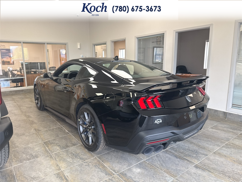 NEW 2026 Ford Mustang Dark Horse - Shadow Black Exterior / BLACK/BLUE, RECARO MICRO SUEDE/VINYL SPORT SEATS Interior - $90,005 - Stock #A26065 - VIN 1FA6P8R08T5501951 - Photo 3