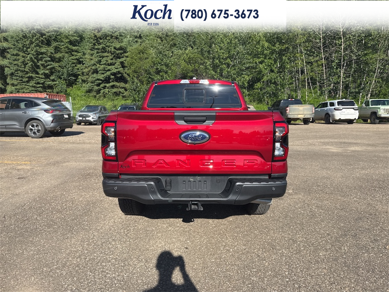 USED 2026 Ford Ranger XLT - Ruby Red Tri-coat Metallic Exterior / BLACK ONYX XLT CLOTH Interior - $49,995 - Stock #A26090A - VIN 1FTER4HHXTLE09039 - Photo 10