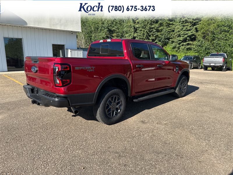 USED 2026 Ford Ranger XLT - Ruby Red Tri-coat Metallic Exterior / BLACK ONYX XLT CLOTH Interior - $49,995 - Stock #A26090A - VIN 1FTER4HHXTLE09039 - Photo 11