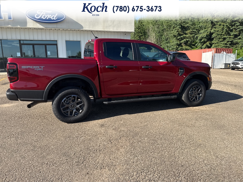 USED 2026 Ford Ranger XLT - Ruby Red Tri-coat Metallic Exterior / BLACK ONYX XLT CLOTH Interior - $49,995 - Stock #A26090A - VIN 1FTER4HHXTLE09039 - Photo 12