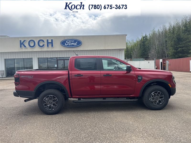 NEW 2026 Ford Ranger XLT - Ruby Red Tri-coat Metallic Exterior / BLACK ONYX XLT CLOTH Interior - $53,595 - Stock #A26074 - VIN 1FTER4HHXTLE09039 - Photo 13
