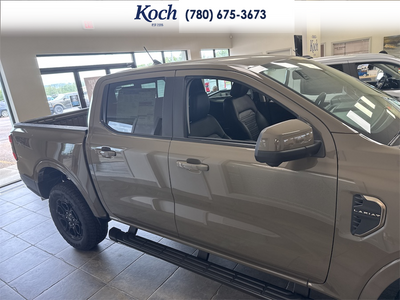 NEW 2026 Ford Ranger LARIAT - Marsh Grey Exterior / EBONY, ACTIVEX TRIMMED FRONT HEATED BUCKET SEATS Interior - $61,661 - Stock #A26226 - VIN 1FTER4KP9TLE28990