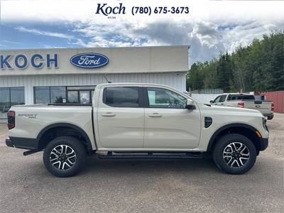 NEW 2026 Ford Ranger LARIAT - Desert Sand Exterior / SANDSTONE, ACTIVEX TRIMMED FRONT HEATED BUCKET SEATS Interior - $64,280 - Stock #A26247 - VIN 1FTER4KPXTLE37472
