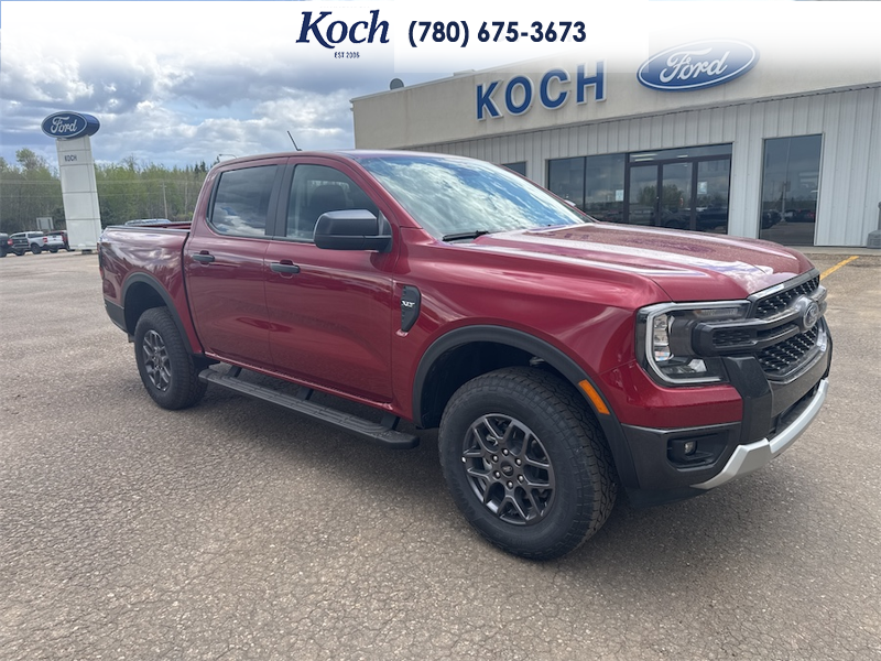 NEW 2026 Ford Ranger XLT - Ruby Red Tri-coat Metallic Exterior / BLACK ONYX XLT CLOTH Interior - $53,595 - Stock #A26074 - VIN 1FTER4HHXTLE09039 - Photo 15