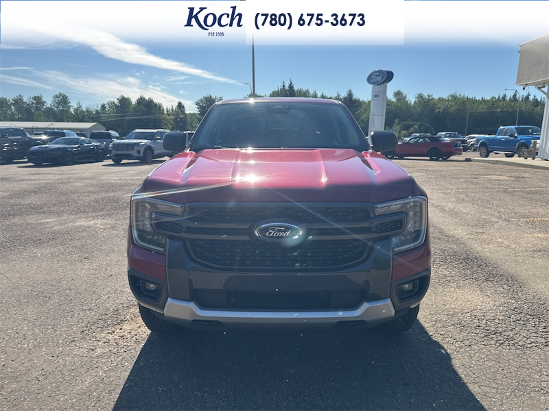 USED 2026 Ford Ranger XLT - Ruby Red Tri-coat Metallic Exterior / BLACK ONYX XLT CLOTH Interior - $49,995 - Stock #A26090A - VIN 1FTER4HHXTLE09039 - Photo 16