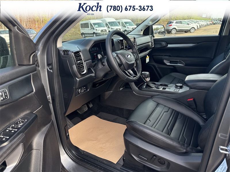 NEW 2026 Ford Ranger LARIAT - Carbonized Grey Metallic Exterior / BLACK ONYX XL CLOTH BUCKET SEATS Interior - $62,860 - Stock #A26192 - VIN 1FTER4KP5TLE17131 - Photo 17