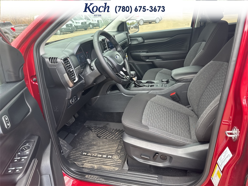 NEW 2026 Ford Ranger XLT - Ruby Red Tri-coat Metallic Exterior / BLACK ONYX XLT CLOTH Interior - $53,595 - Stock #A26074 - VIN 1FTER4HHXTLE09039 - Photo 17
