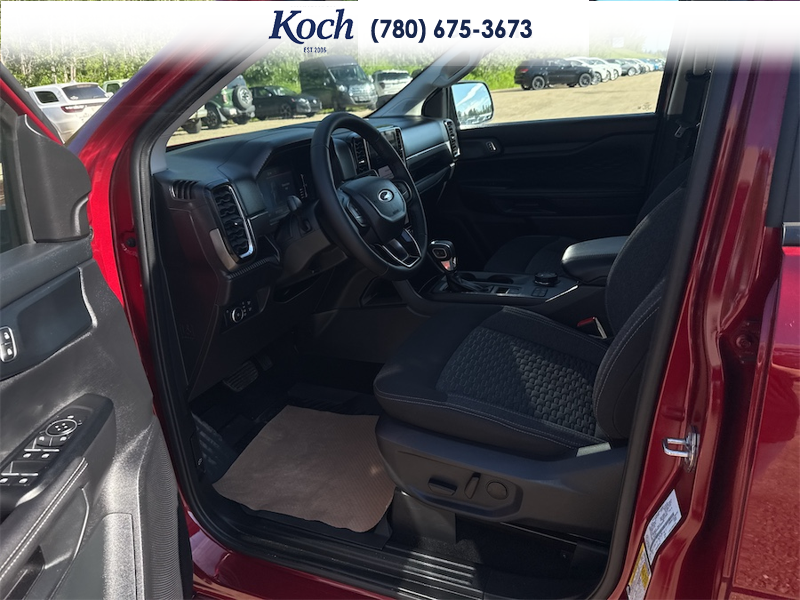 USED 2026 Ford Ranger XLT - Ruby Red Tri-coat Metallic Exterior / BLACK ONYX XLT CLOTH Interior - $49,995 - Stock #A26090A - VIN 1FTER4HHXTLE09039 - Photo 17