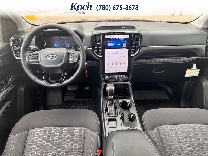 NEW 2026 Ford Ranger XLT - Ruby Red Tri-coat Metallic Exterior / BLACK ONYX XLT CLOTH Interior - $53,595 - Stock #A26074 - VIN 1FTER4HHXTLE09039 - Photo 19