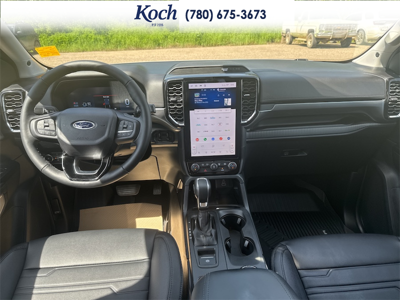NEW 2026 Ford Ranger LARIAT - Avalanche Exterior / EBONY, ACTIVEX TRIMMED FRONT HEATED BUCKET SEATS Interior - $61,133 - Stock #A26217 - VIN 1FTER4KPXTLE31199 - Photo 19