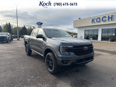 NEW 2026 Ford Ranger LARIAT - Carbonized Grey Metallic Exterior / BLACK ONYX XL CLOTH BUCKET SEATS Interior - $62,860 - Stock #A26192 - VIN 1FTER4KP5TLE17131