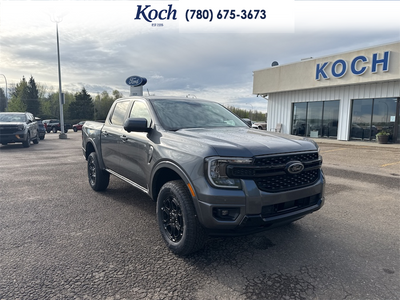 NEW 2026 Ford Ranger LARIAT - Carbonized Grey Metallic Exterior / BLACK ONYX XL CLOTH BUCKET SEATS Interior - $62,860 - Stock #A26192 - VIN 1FTER4KP5TLE17131