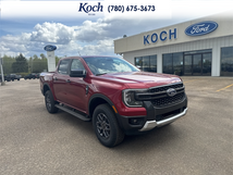 NEW 2026 Ford Ranger XLT - Ruby Red Tri-coat Metallic Exterior / BLACK ONYX XLT CLOTH Interior - $53,595 - Stock #A26074 - VIN 1FTER4HHXTLE09039
